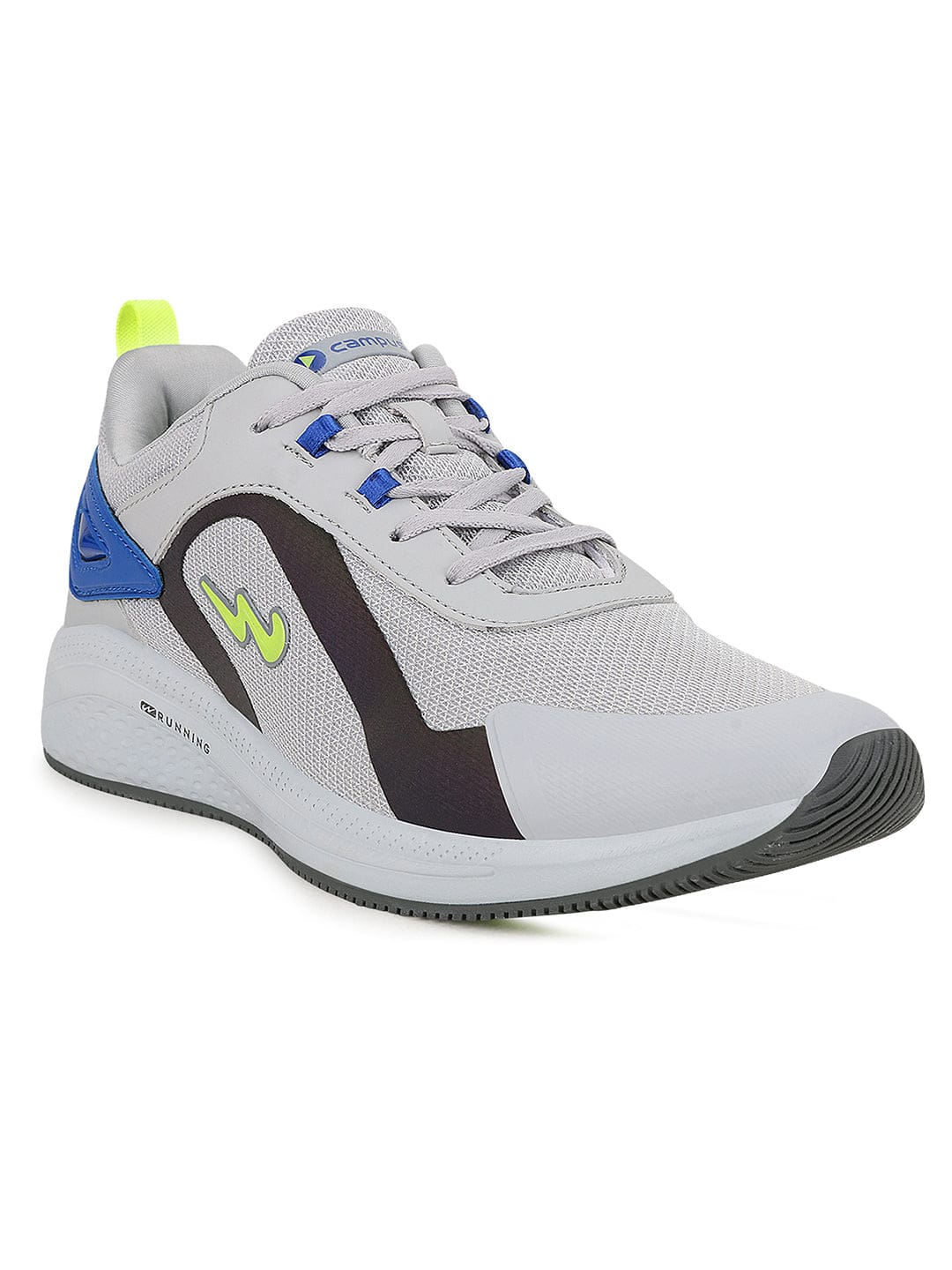 OMAX Grey Men's Running Shoes - Image 2