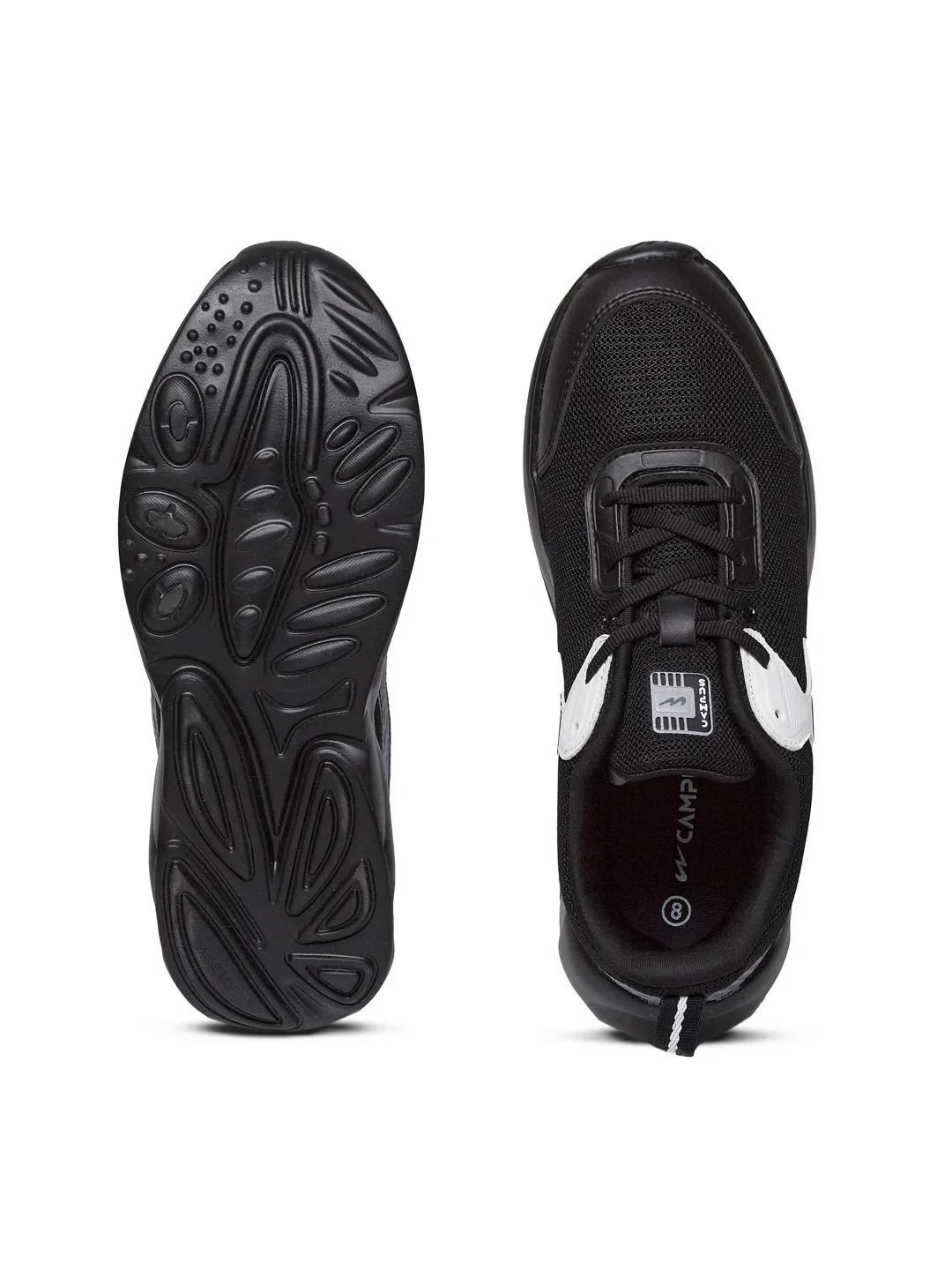 OREAN Black Men's Running Shoes - Image 5