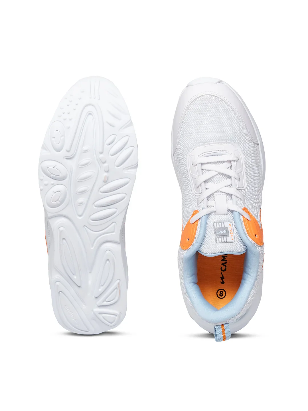 OREAN White Men's Running Shoes - Image 5