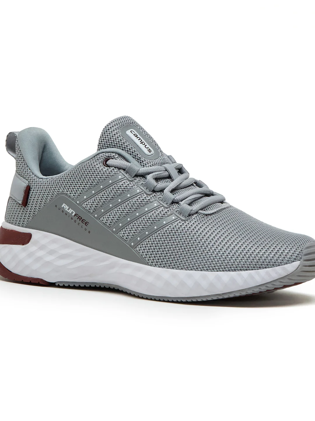 OSLO PRO Grey Men's Sports Shoes - Image 2
