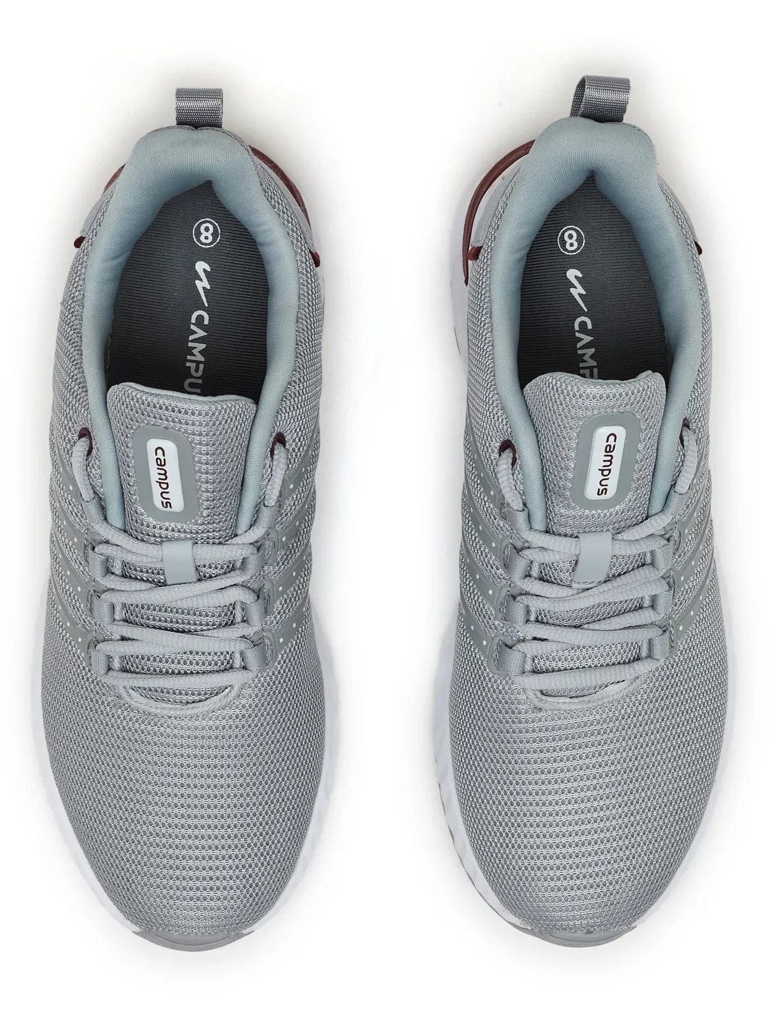 OSLO PRO Grey Men's Sports Shoes - Image 6