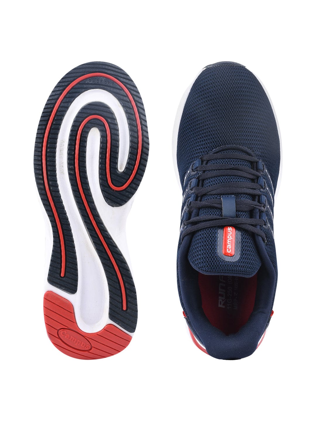 OSLO PRO Navy Men's Sports Shoes - Image 4