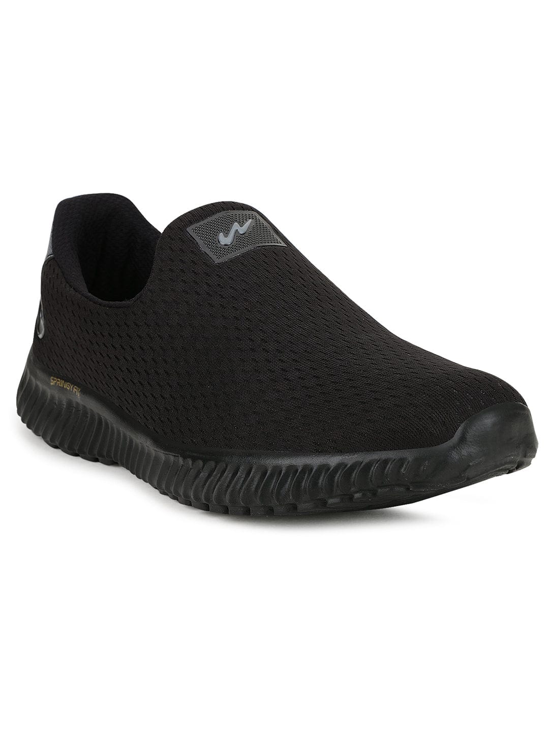 OXYFIT N Black Men's Walking Shoes - Image 3