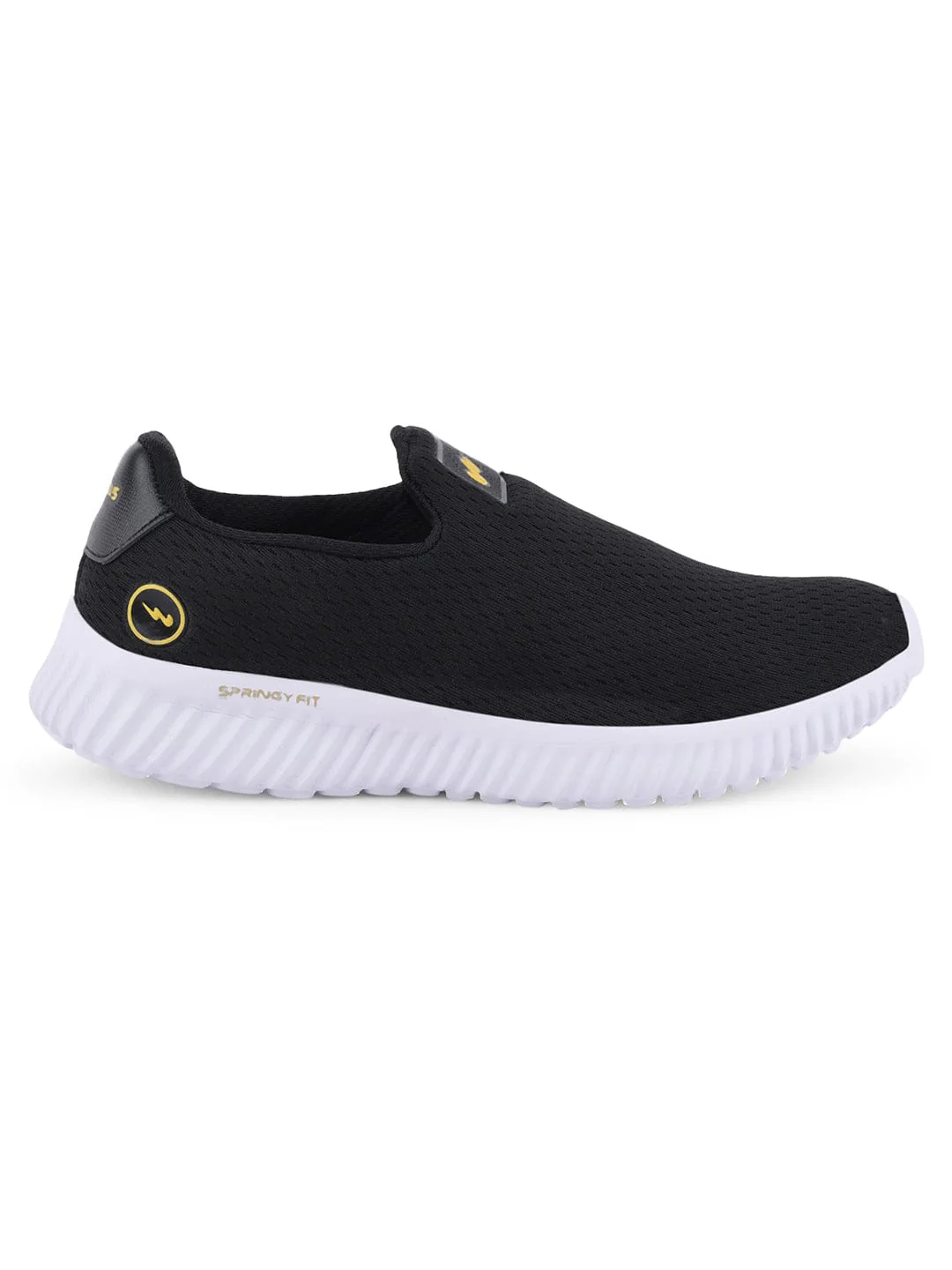 OXYFIT N Black Men's Walking Shoes