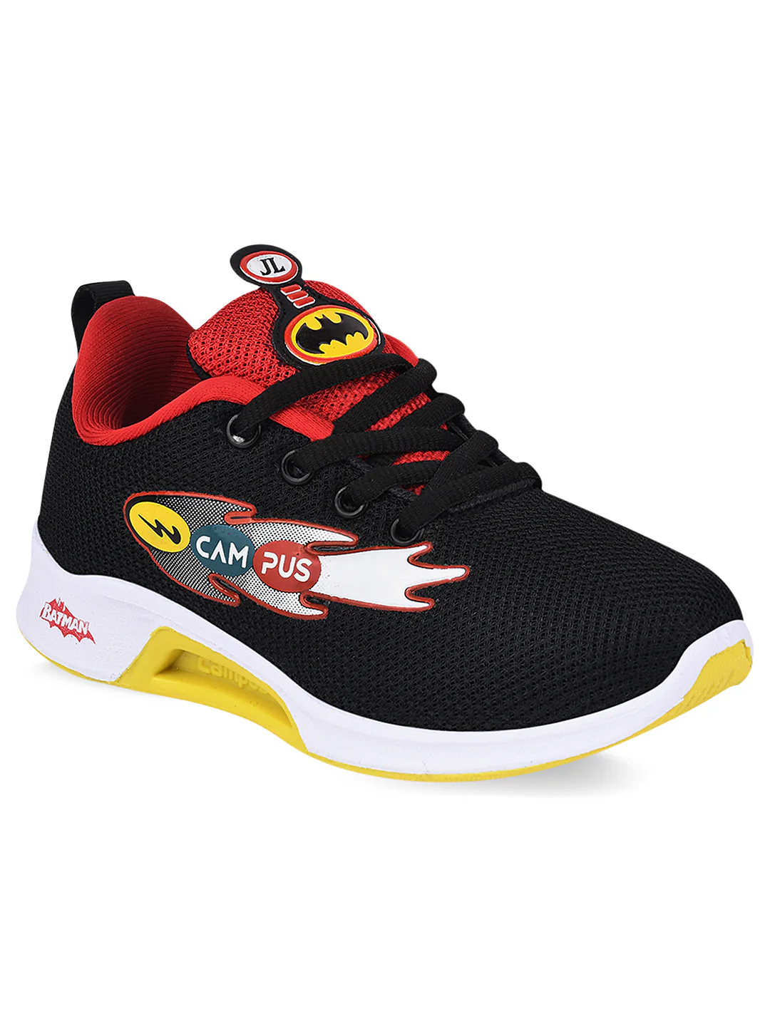 HM-604 Black Kid's Running Shoes - Image 2