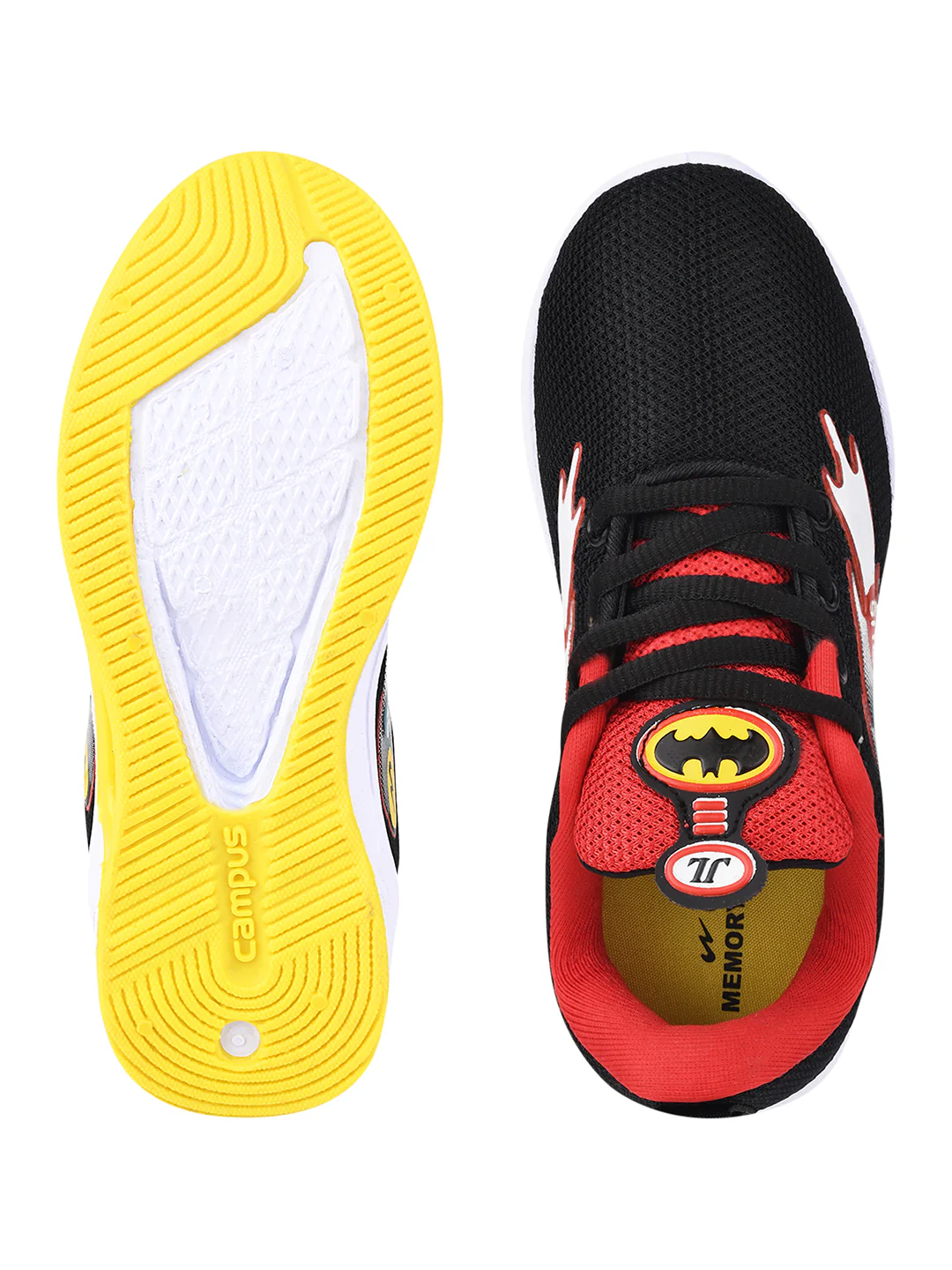 HM-604 Black Kid's Running Shoes - Image 5