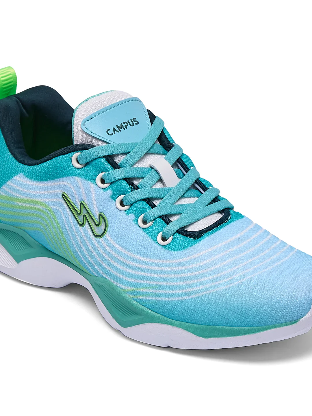 PABLE KIDS Green Kids Running Shoes - Image 7