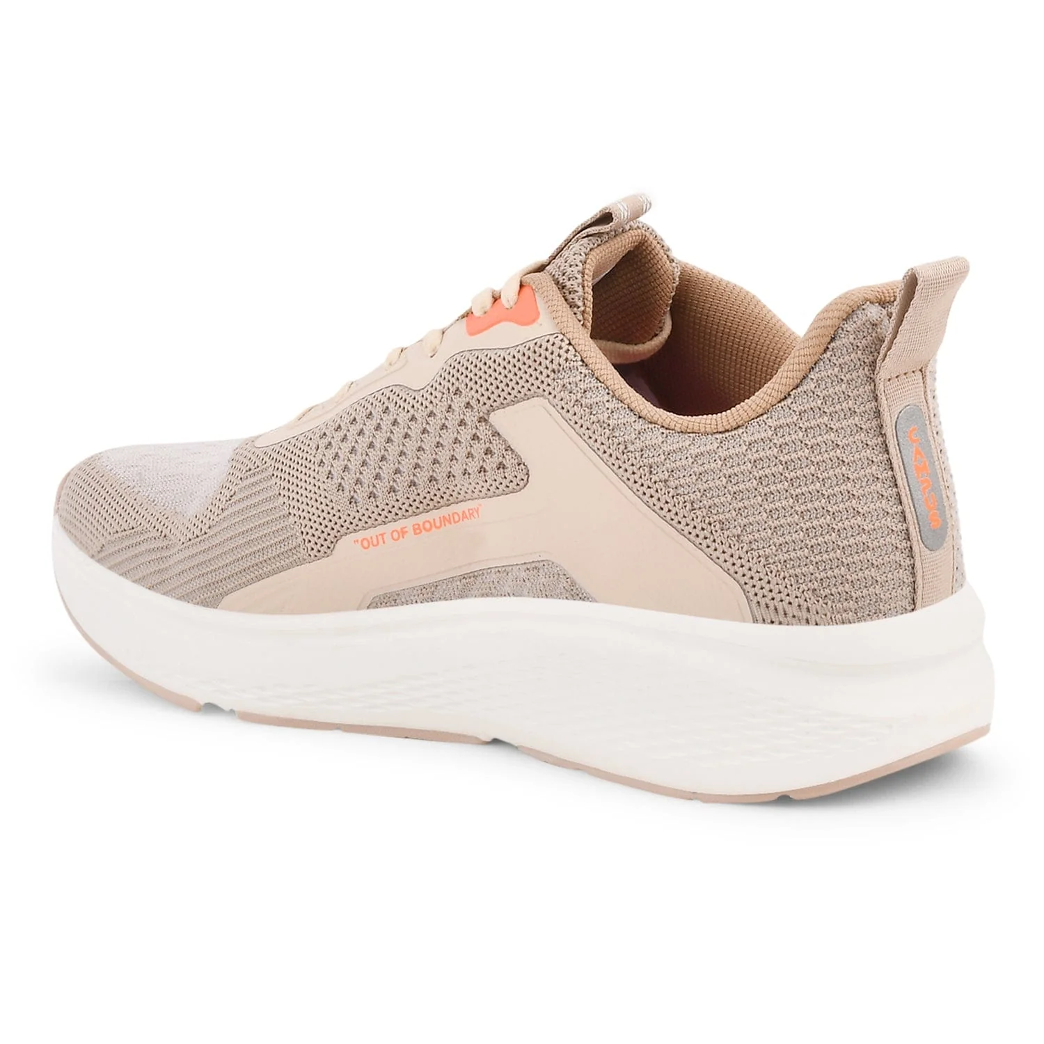 PARKY Beige Men's Running Shoes - Image 3