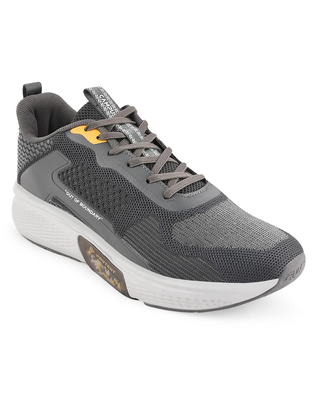 PARKY Grey Men's Running Shoes - Image 2