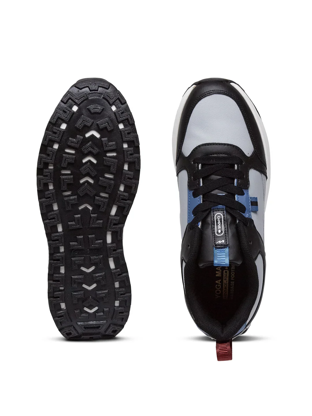 PASSO Grey Men's Sneakers - Image 5