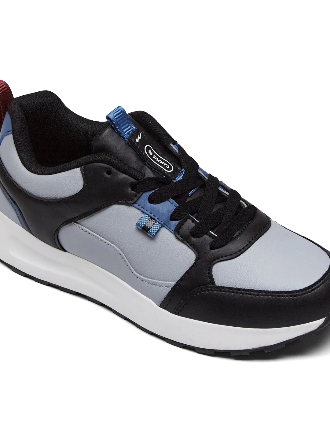 PASSO Grey Men's Sneakers - Image 7