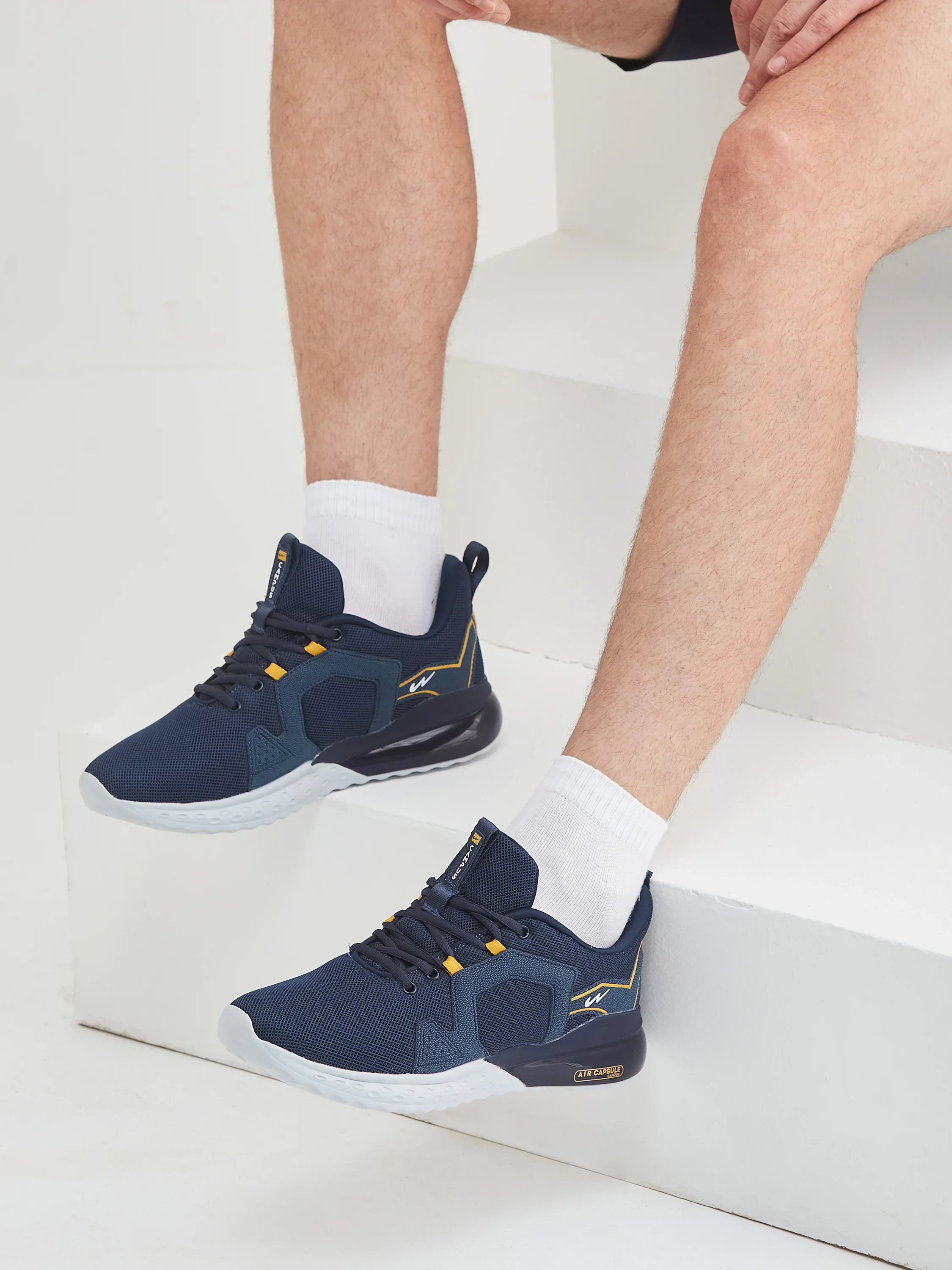 PATRIK PRO Blue Men's Sports Shoes - Image 8