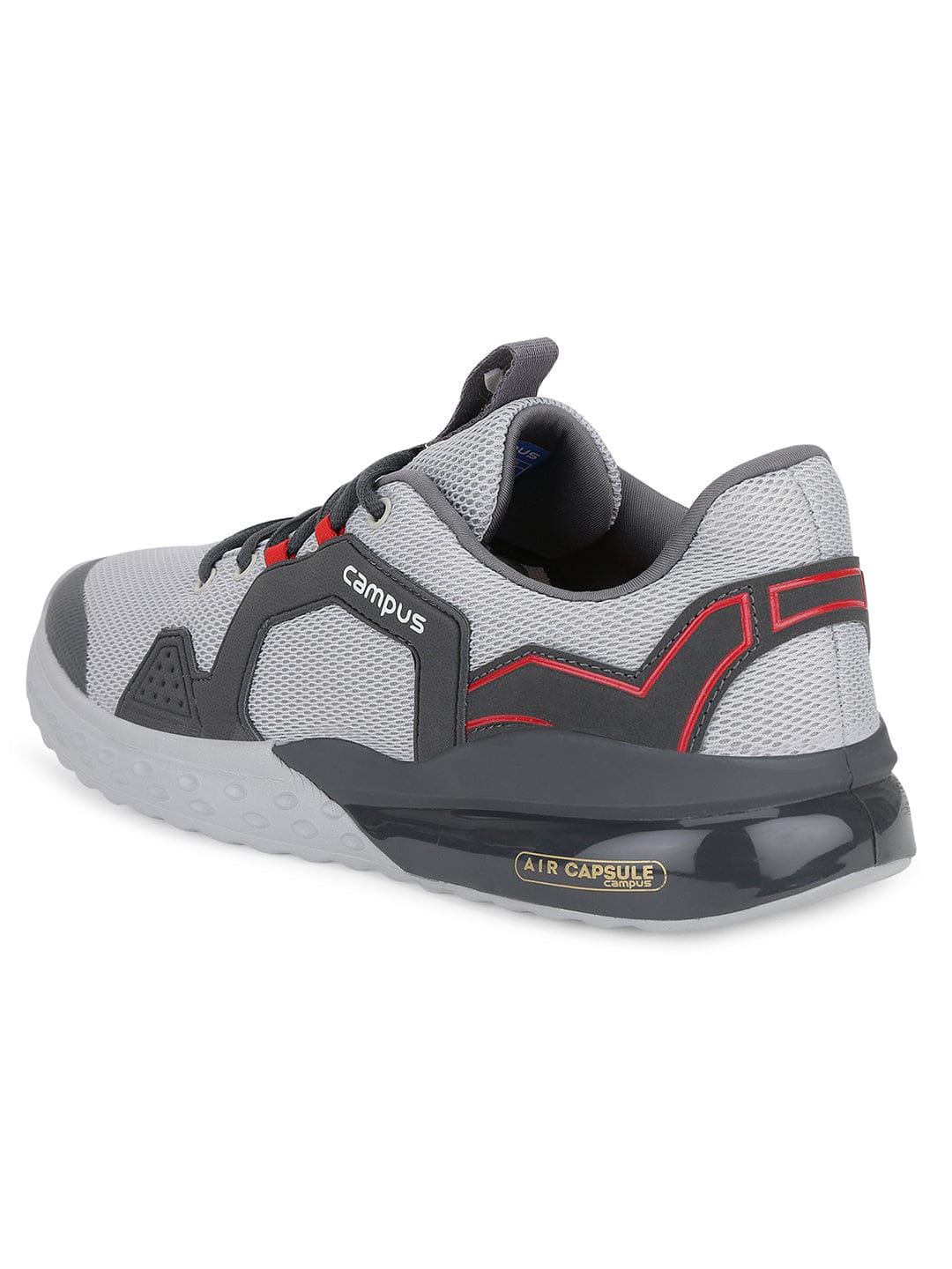 PATRIK PRO Grey Men's Sports Shoes - Image 3