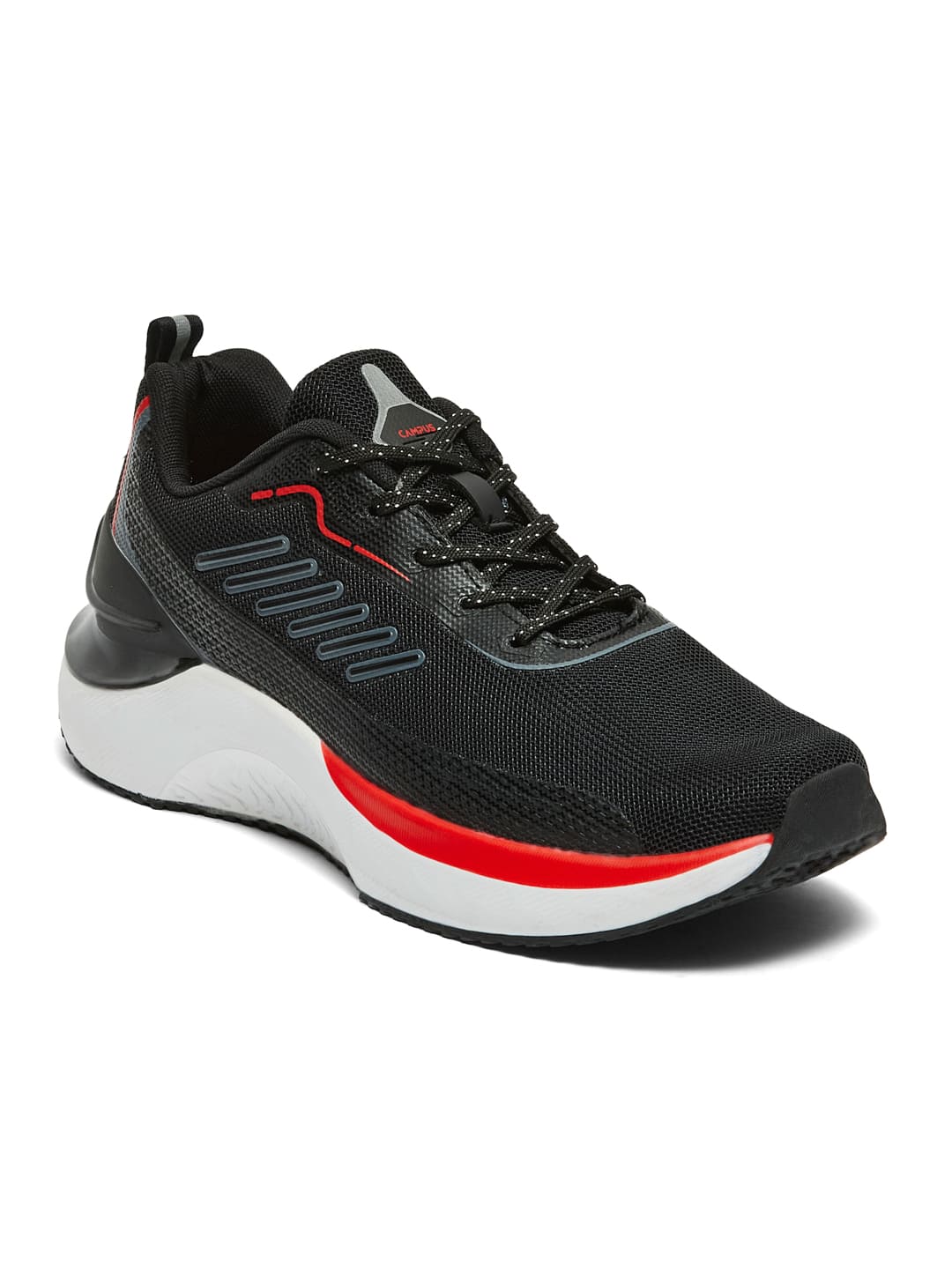 PEARSON Black Men's Running Shoes - Image 3