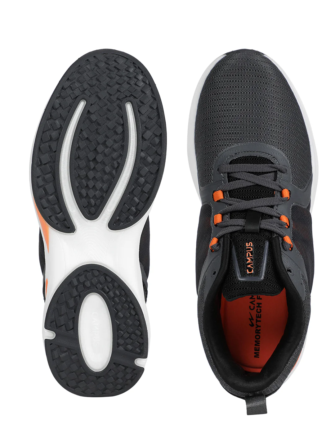 PEDRO Grey Men's Running Shoes - Image 6