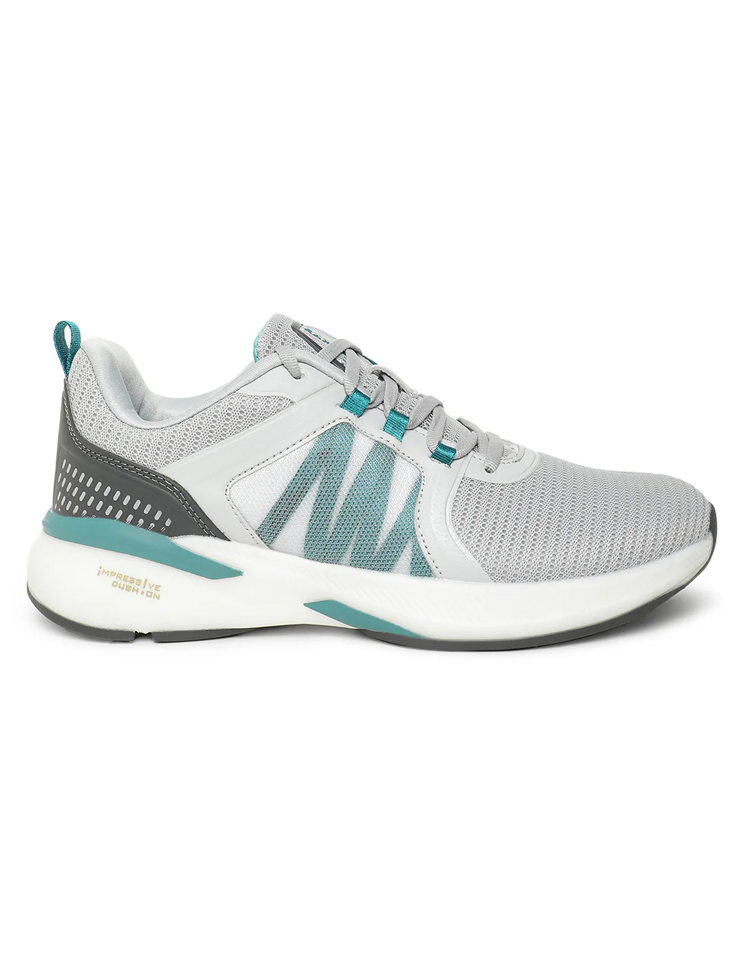 PEDRO Grey Men's Running Shoes