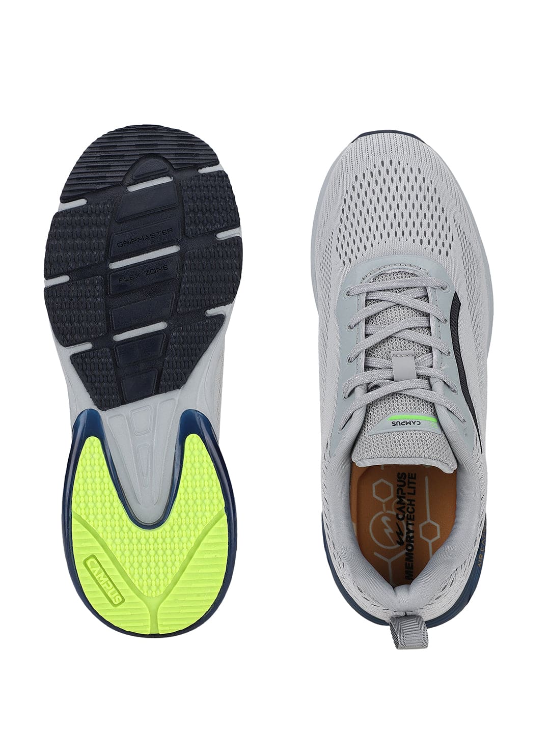 PHANTOM Grey Men's Sports Shoes - Image 5