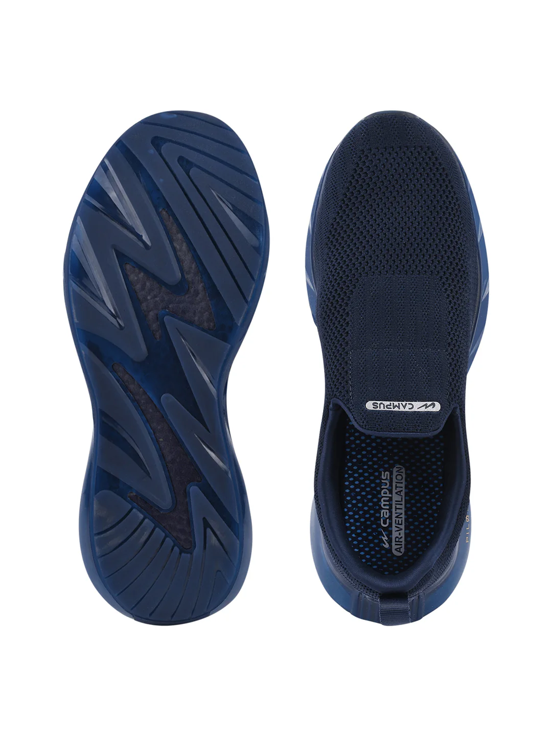 PILOT Navy Men's Walking Shoes - Image 5