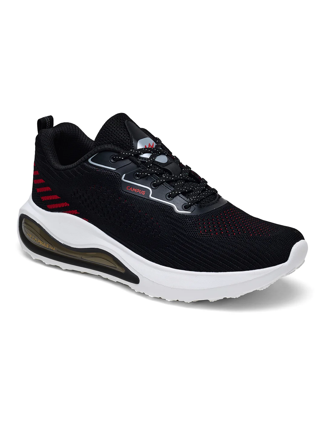 PIVOT Black Men's Running Shoes - Image 2