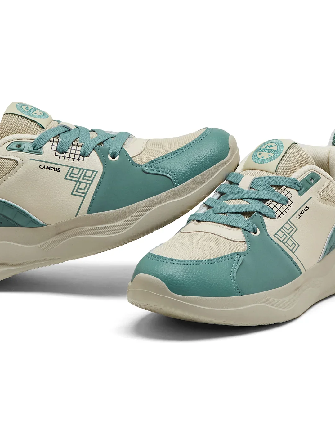 PLATO Green Men's Sneakers - Image 7