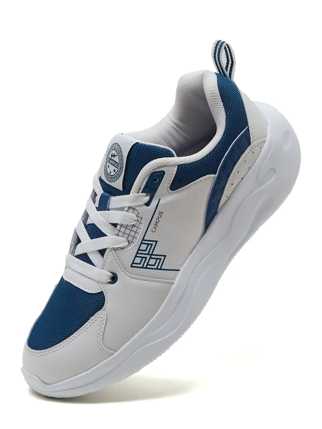 PLATO Blue Men's Sneakers - Image 3