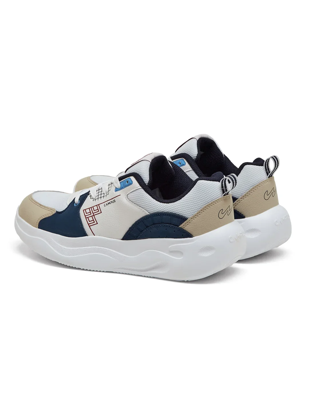 PLATO White Men's Sneakers - Image 5