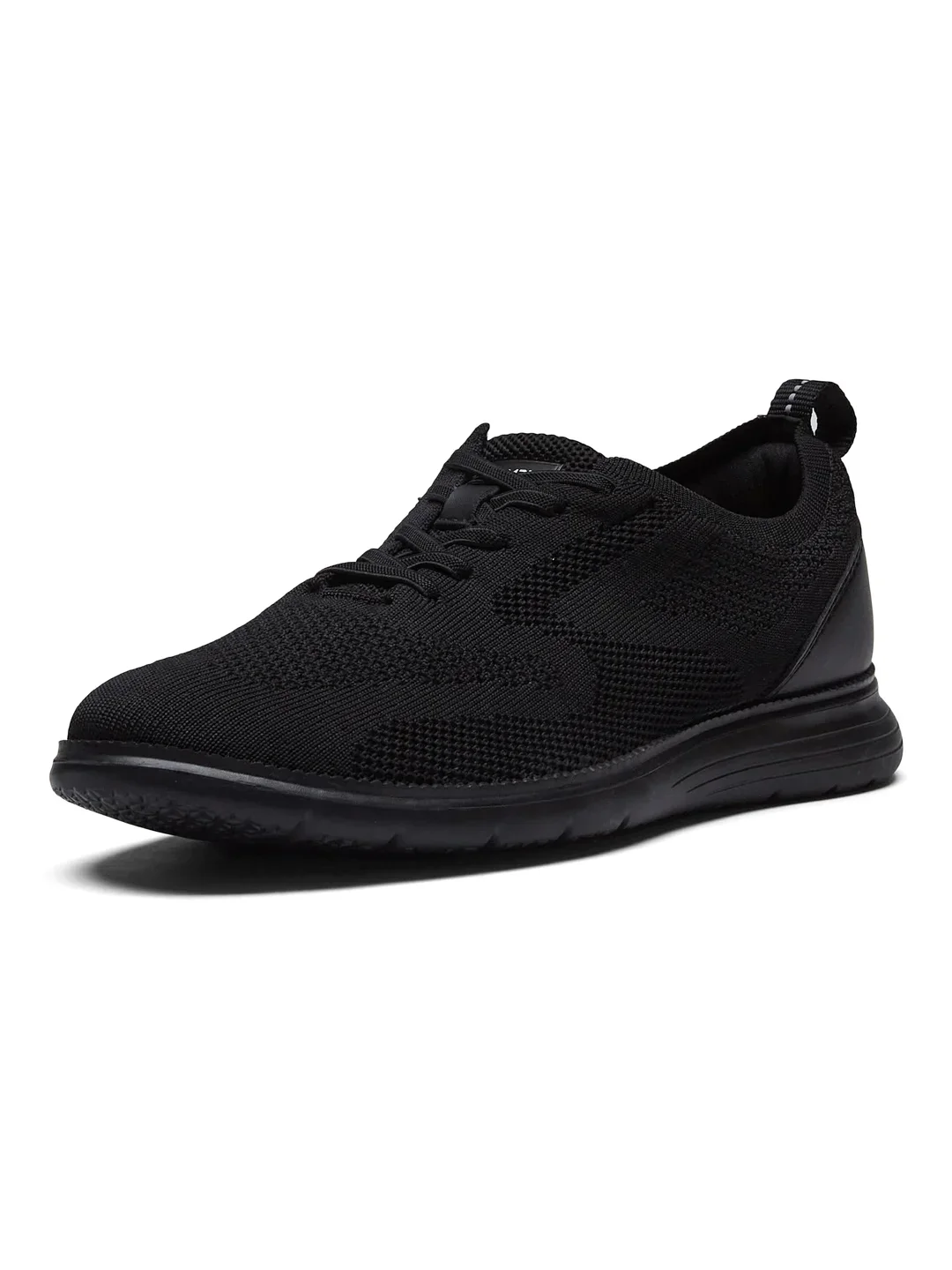 PLUNGE Black Men's Walking Shoes - Image 5
