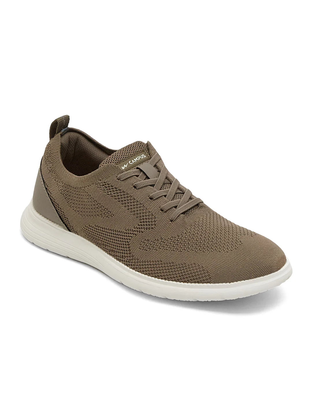 PLUNGE Brown Men's Walking Shoes - Image 3