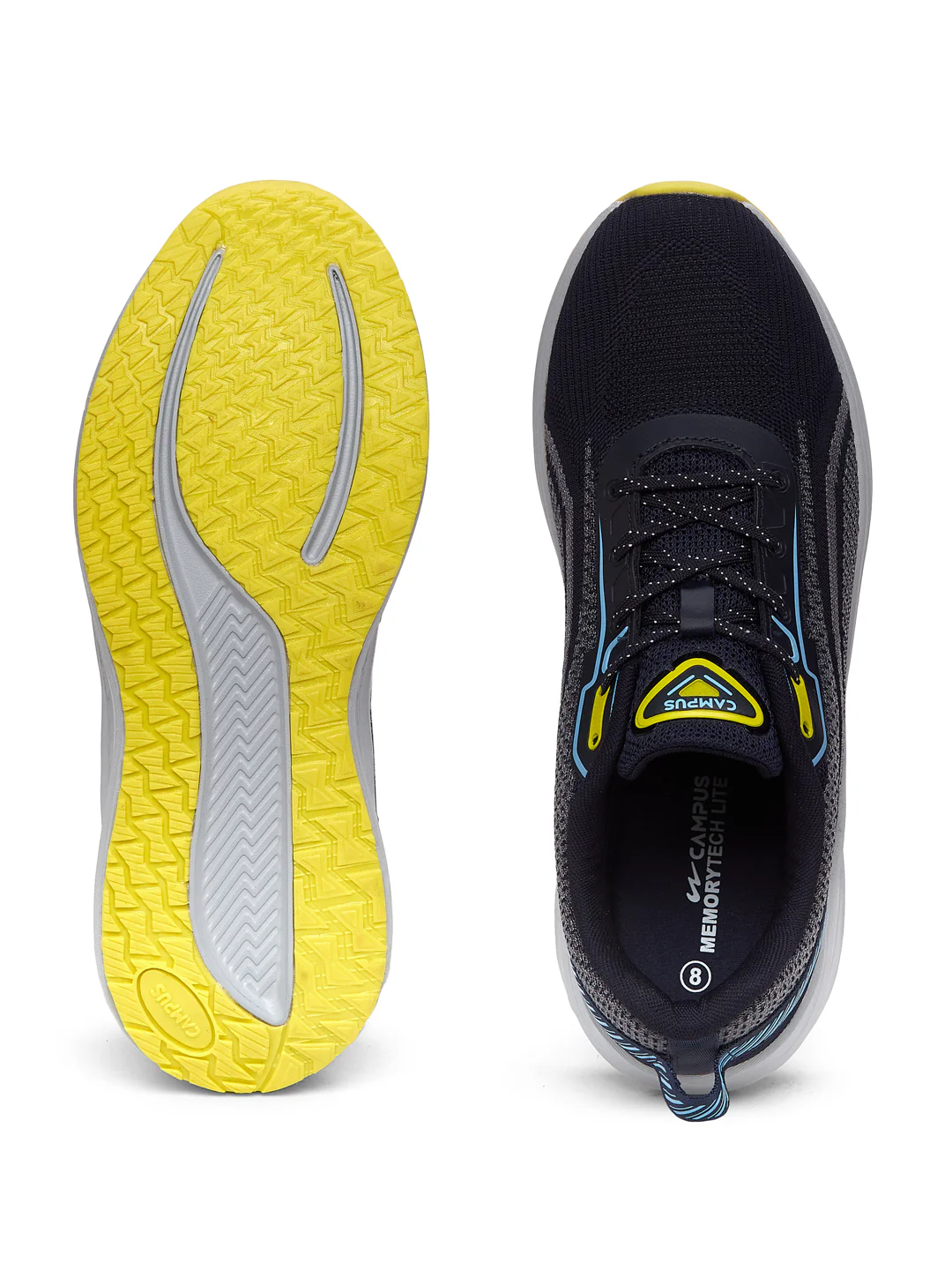 PLUSH Navy Men's Running Shoes - Image 6