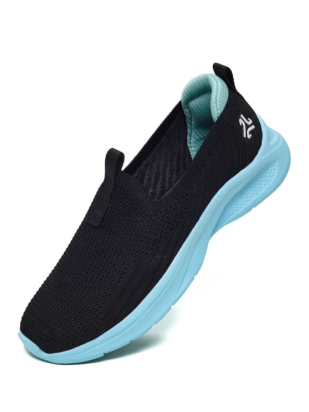 PLUZZ Black Women's Walking Shoes - Image 3