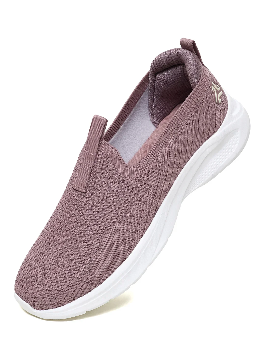 PLUZZ Mauve Women's Walking Shoes - Image 3