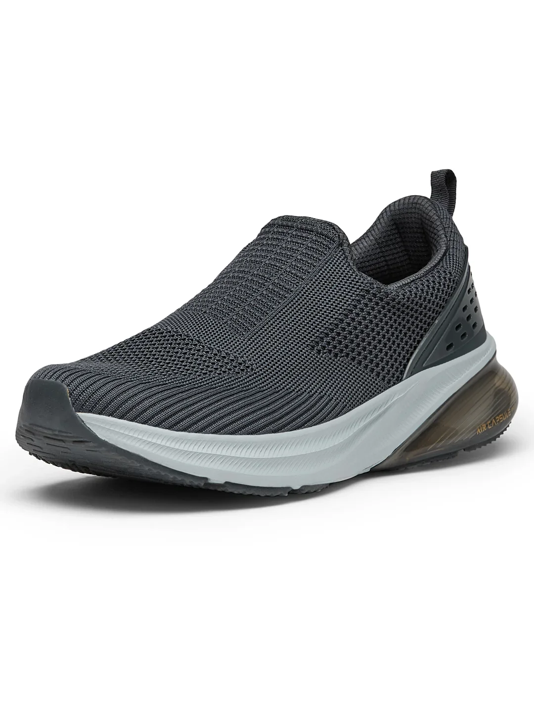 PORIUM Grey Men's Walking Shoes - Image 6