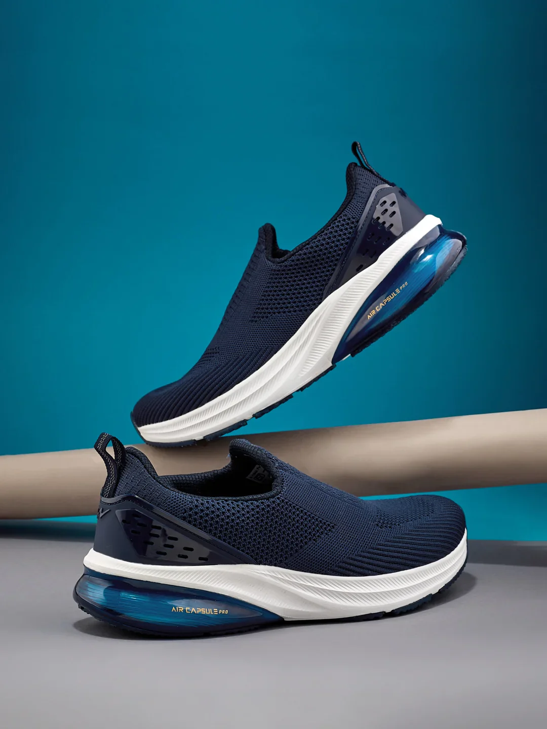 PORIUM Blue Men's Walking Shoes