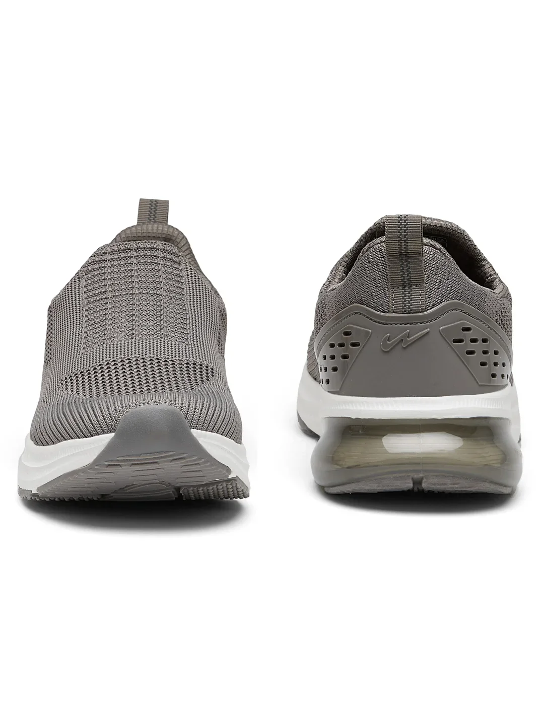 PORIUM Grey Men's Walking Shoes - Image 4