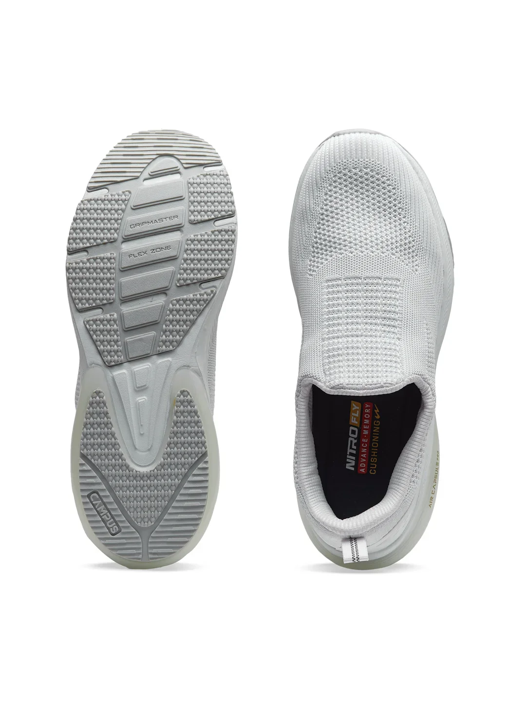 PORIUM White Men's Walking Shoes - Image 5
