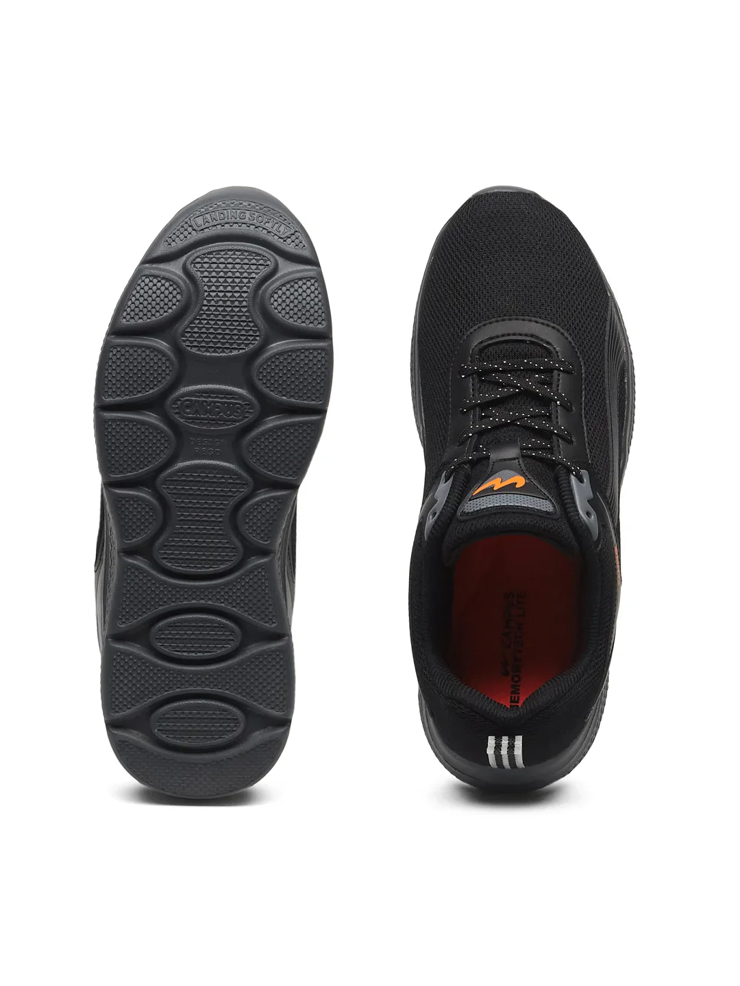 PORT Black Men's Running Shoes - Image 5