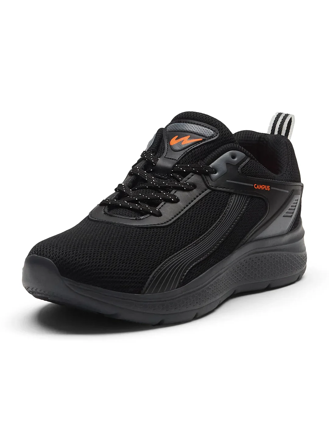PORT Black Men's Running Shoes - Image 6