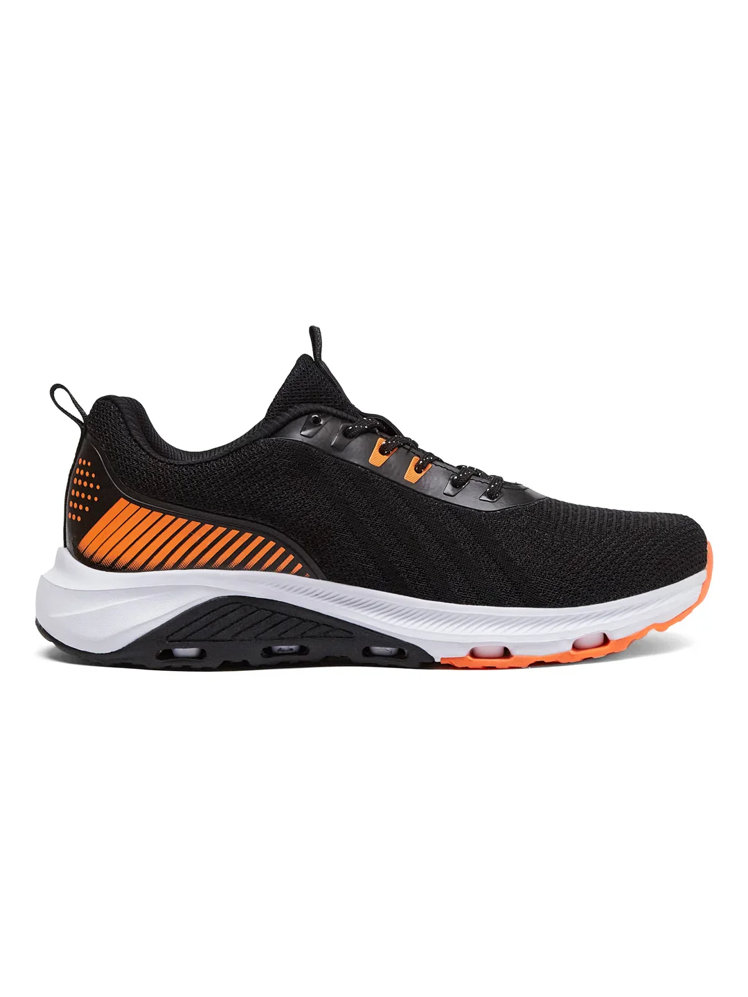 PORTAL Black Men's Running Shoes - Image 2