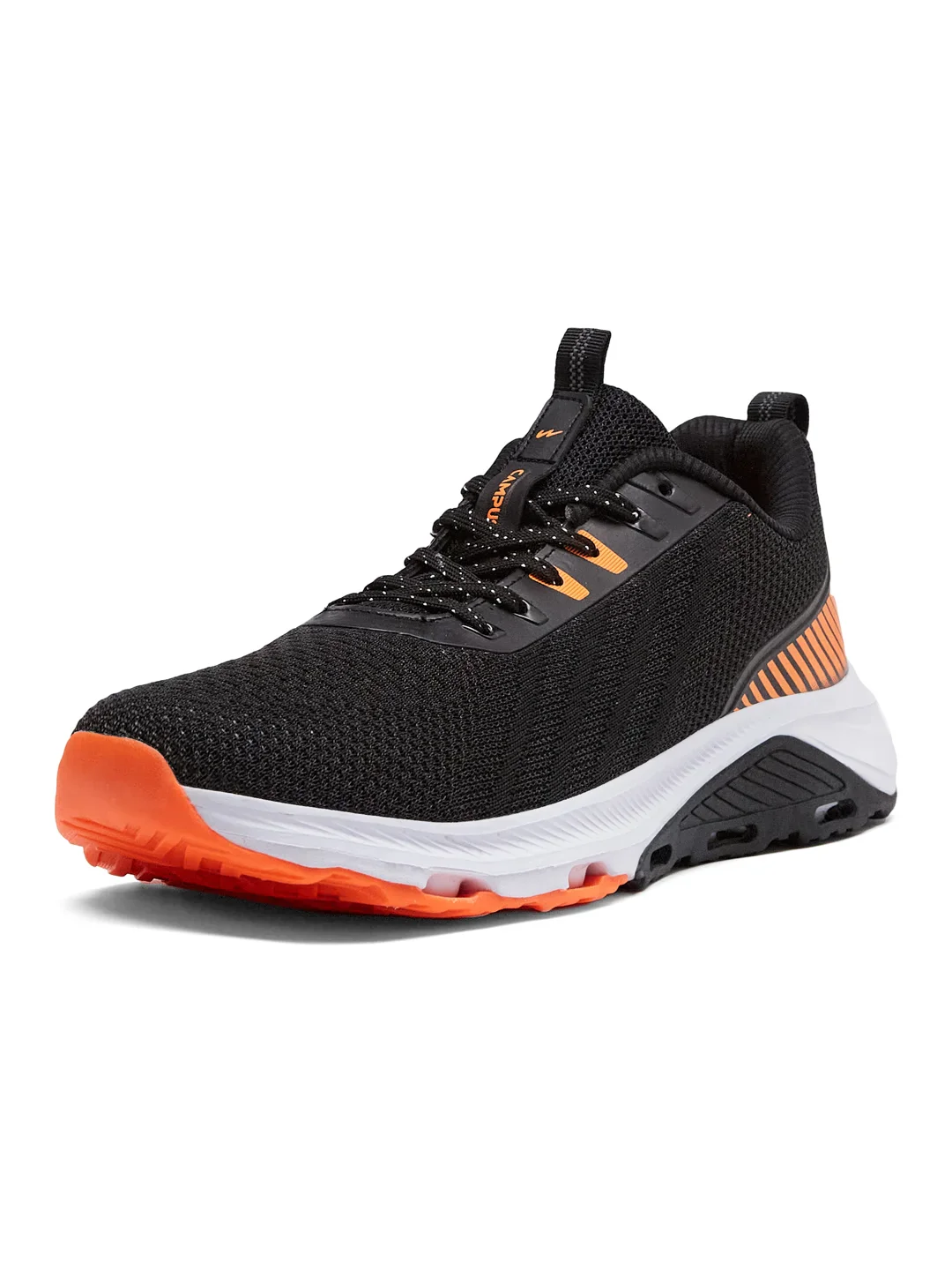 PORTAL Black Men's Running Shoes - Image 6