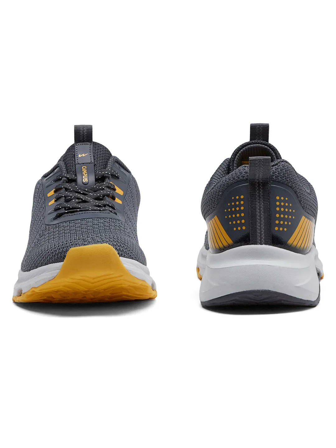 PORTAL Grey Men's Running Shoes - Image 4