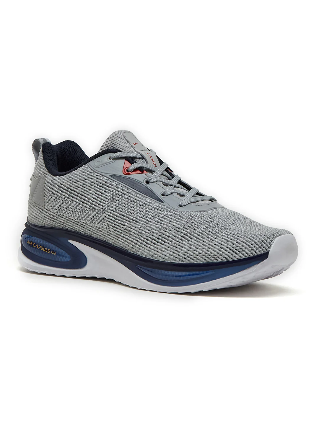 PREXTON Grey Men's Running Shoes - Image 2