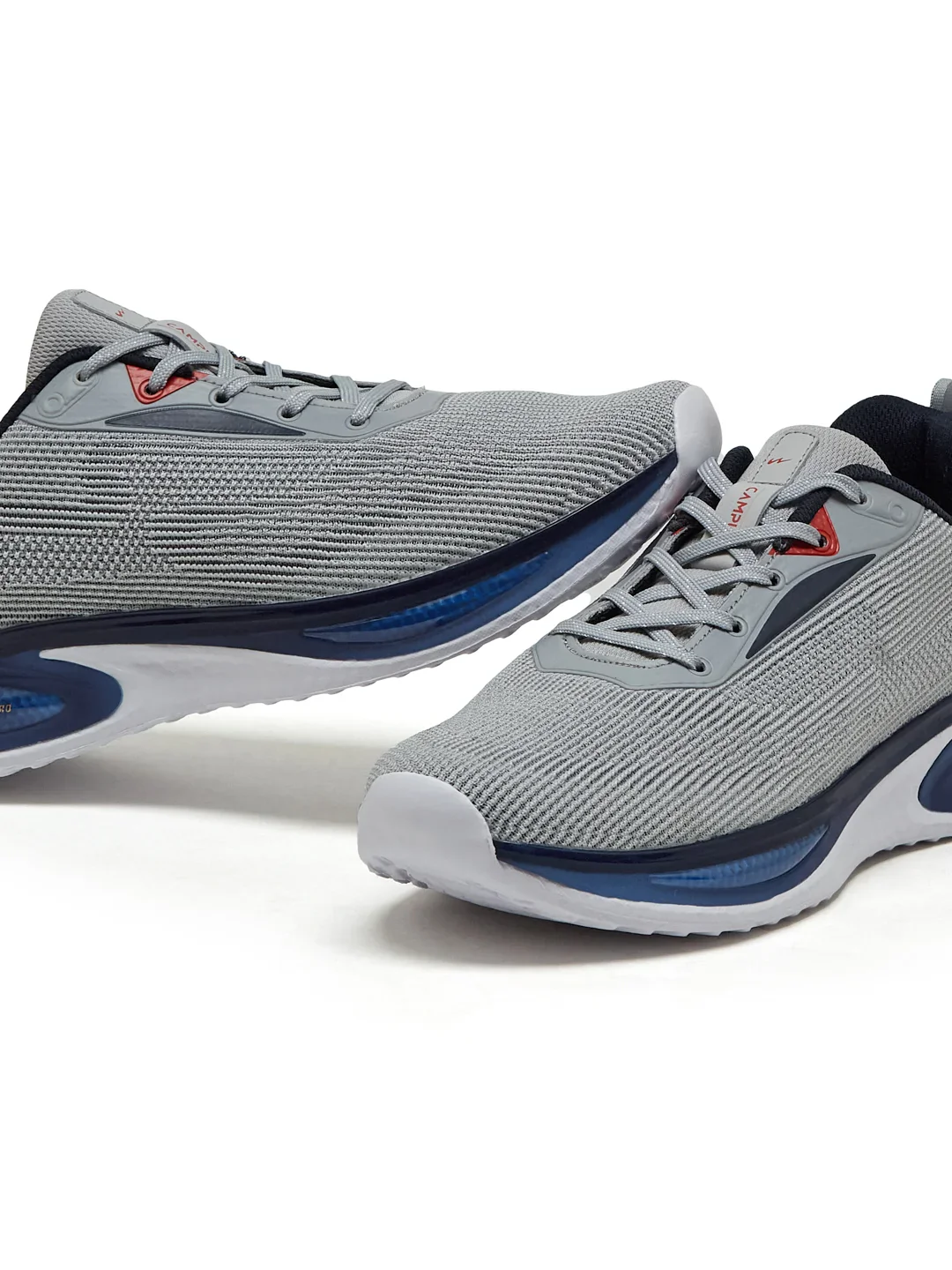 PREXTON Grey Men's Running Shoes - Image 7