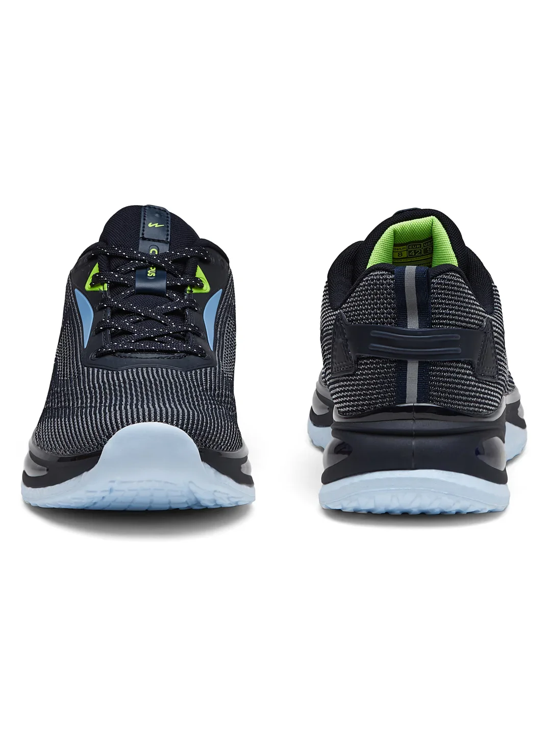 PREXTON Navy Men's Running Shoes - Image 4