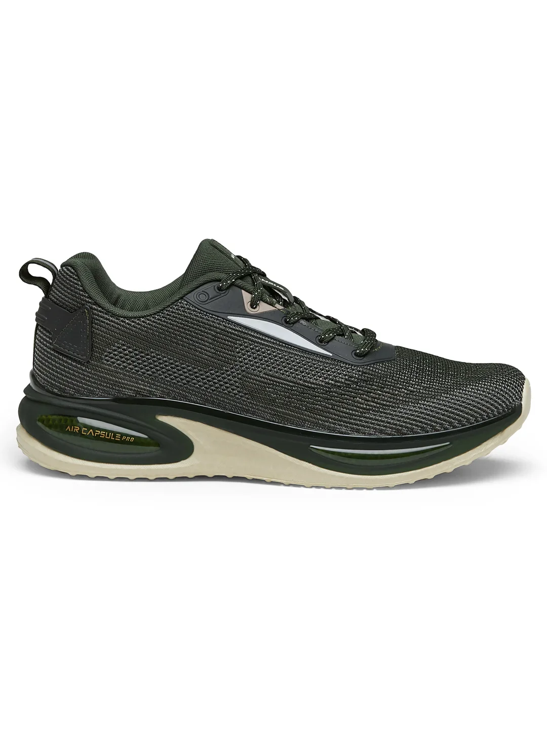 PREXTON Olive Men's Running Shoes - Image 2