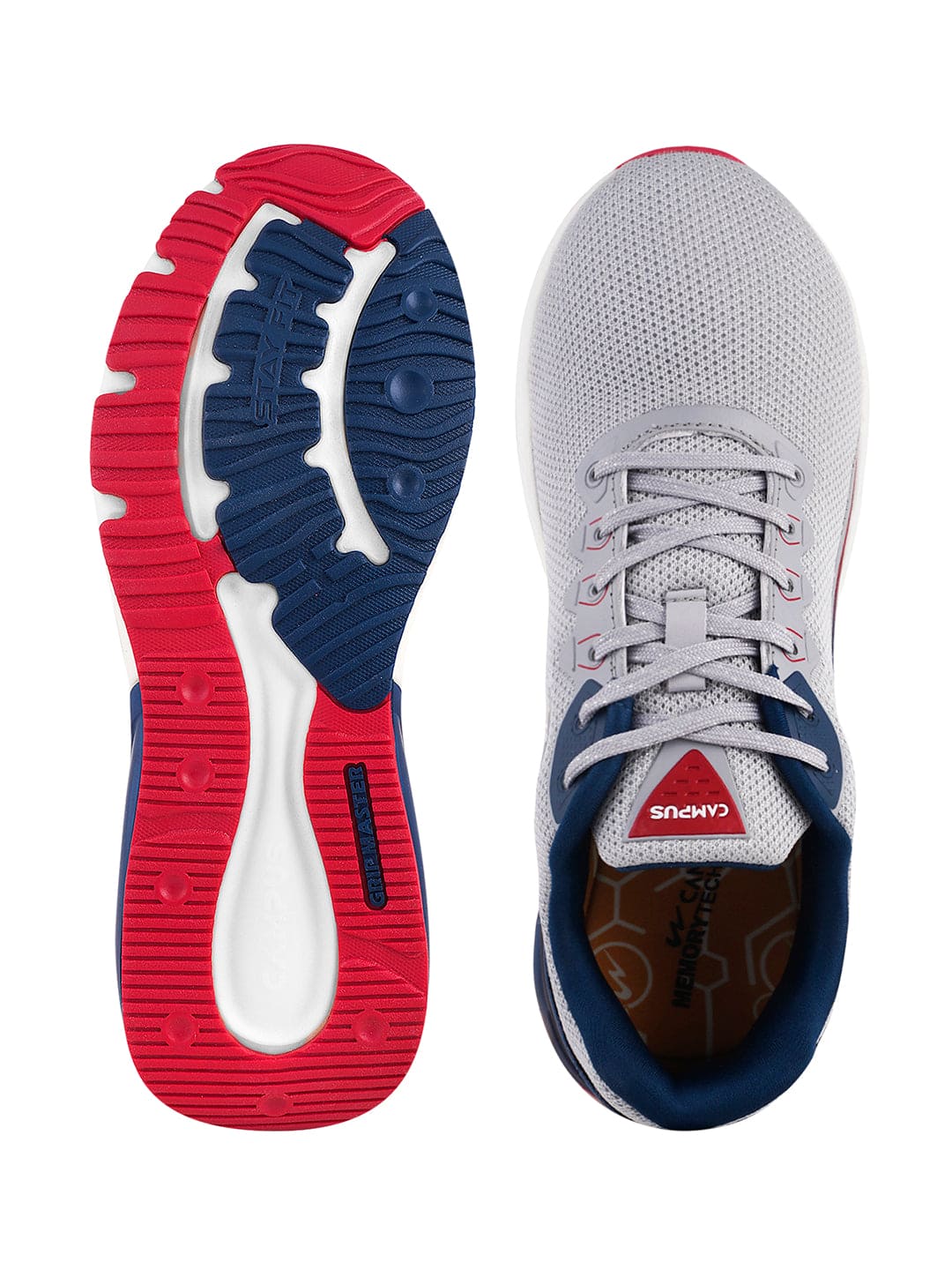 PROMOTE Grey Men's Running Shoes - Image 5