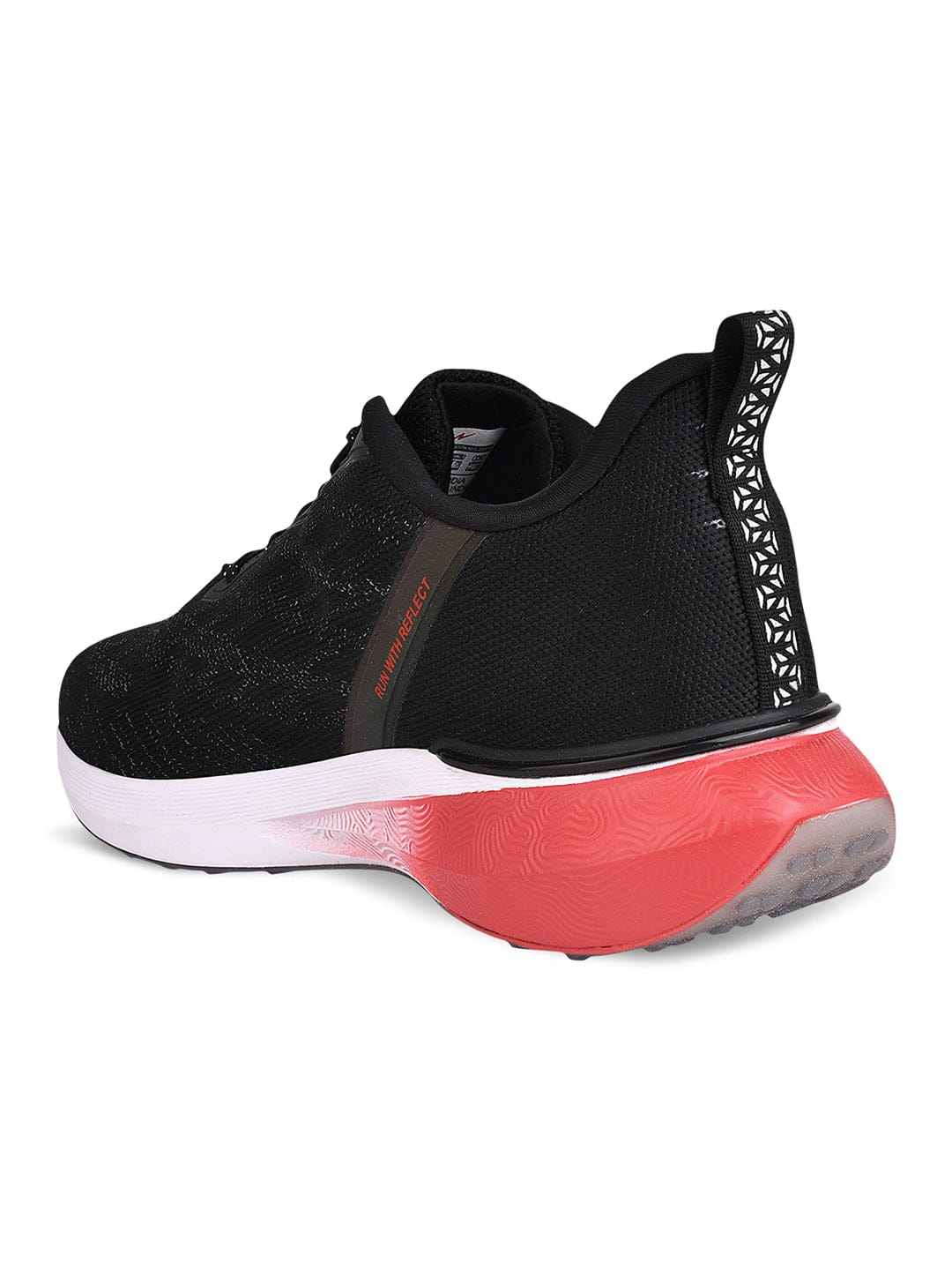 RADIUM Black Men's Running Shoes - Image 3
