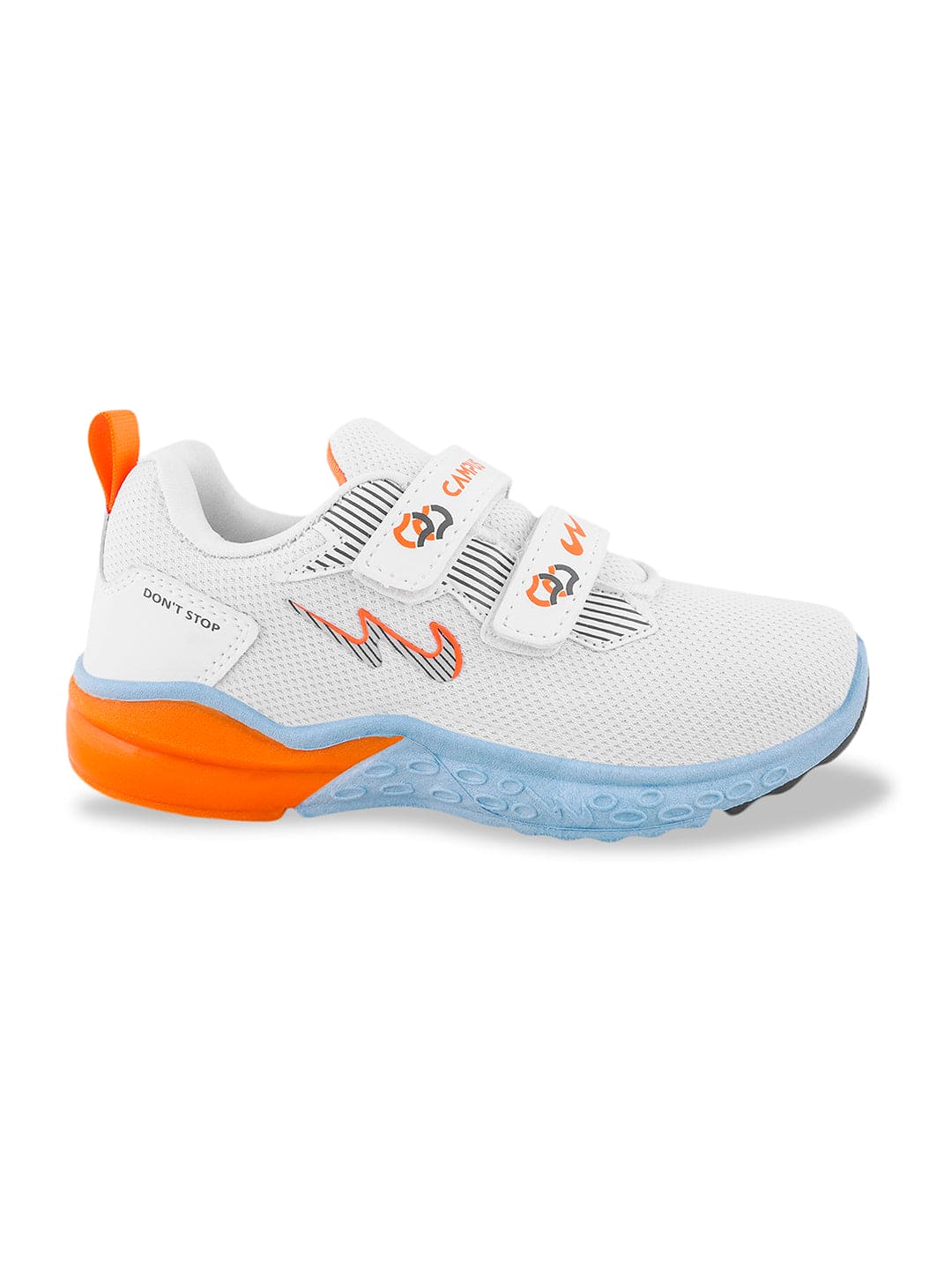 PT-106V White Kid's Running Shoes