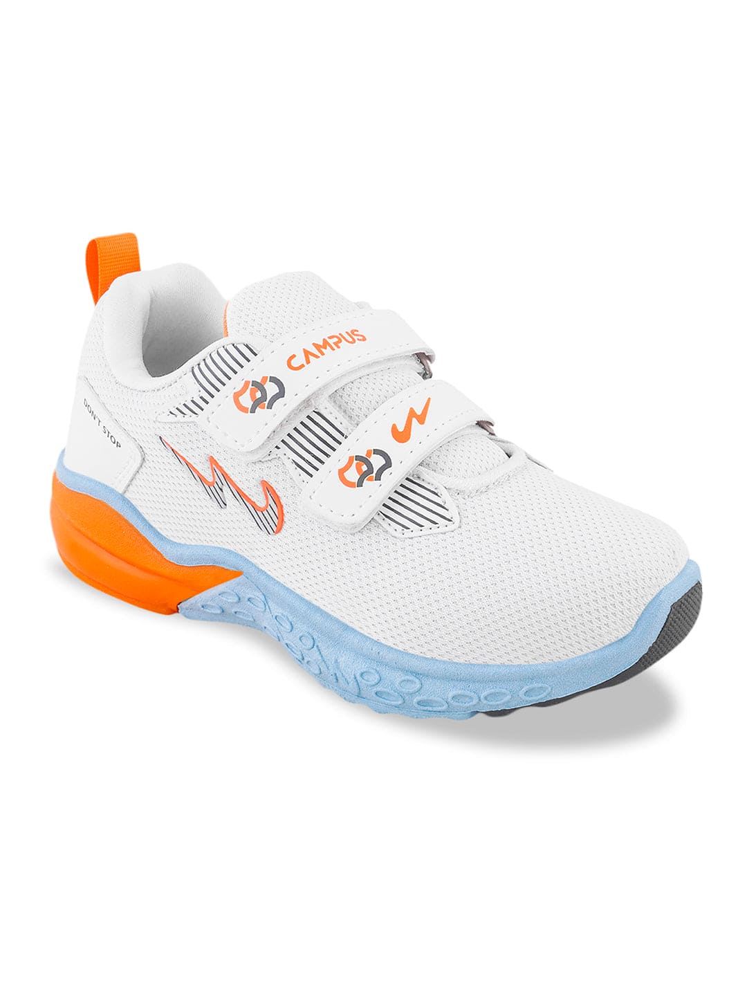 PT-106V White Kid's Running Shoes - Image 2