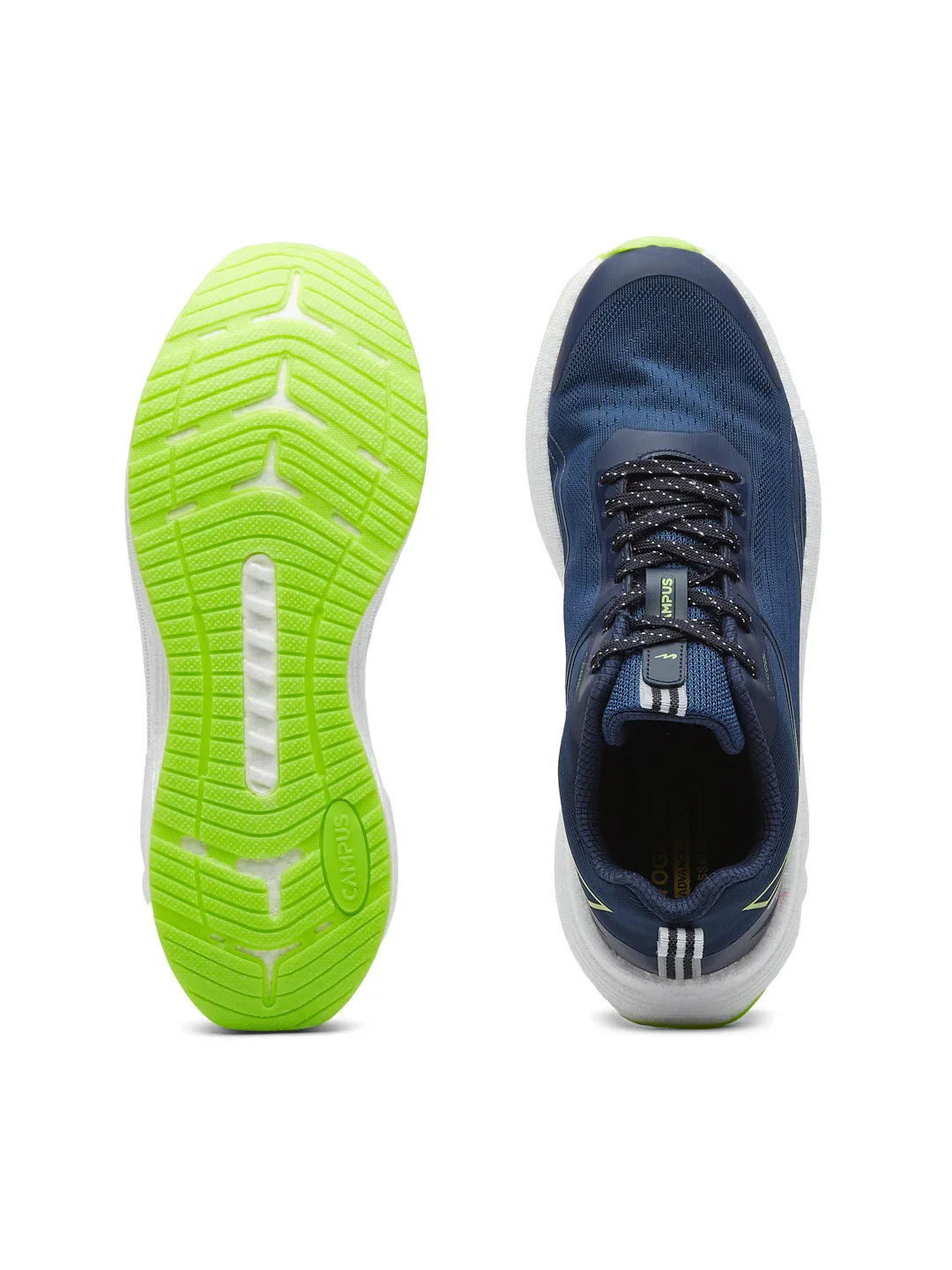 PUMPED Navy Men's Running Shoes - Image 5