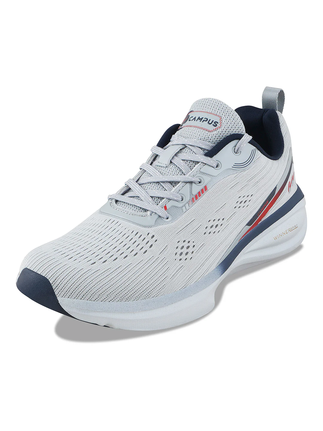 PYTHON Grey Men's Sports Shoes - Image 6